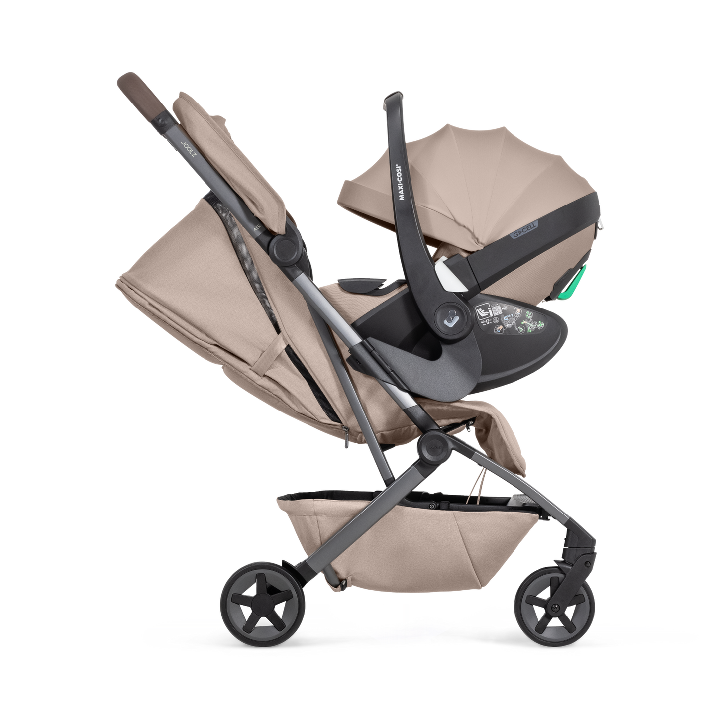 Joolz Aer2 Car Seat Adapters for Nuna / Cybex / Clek