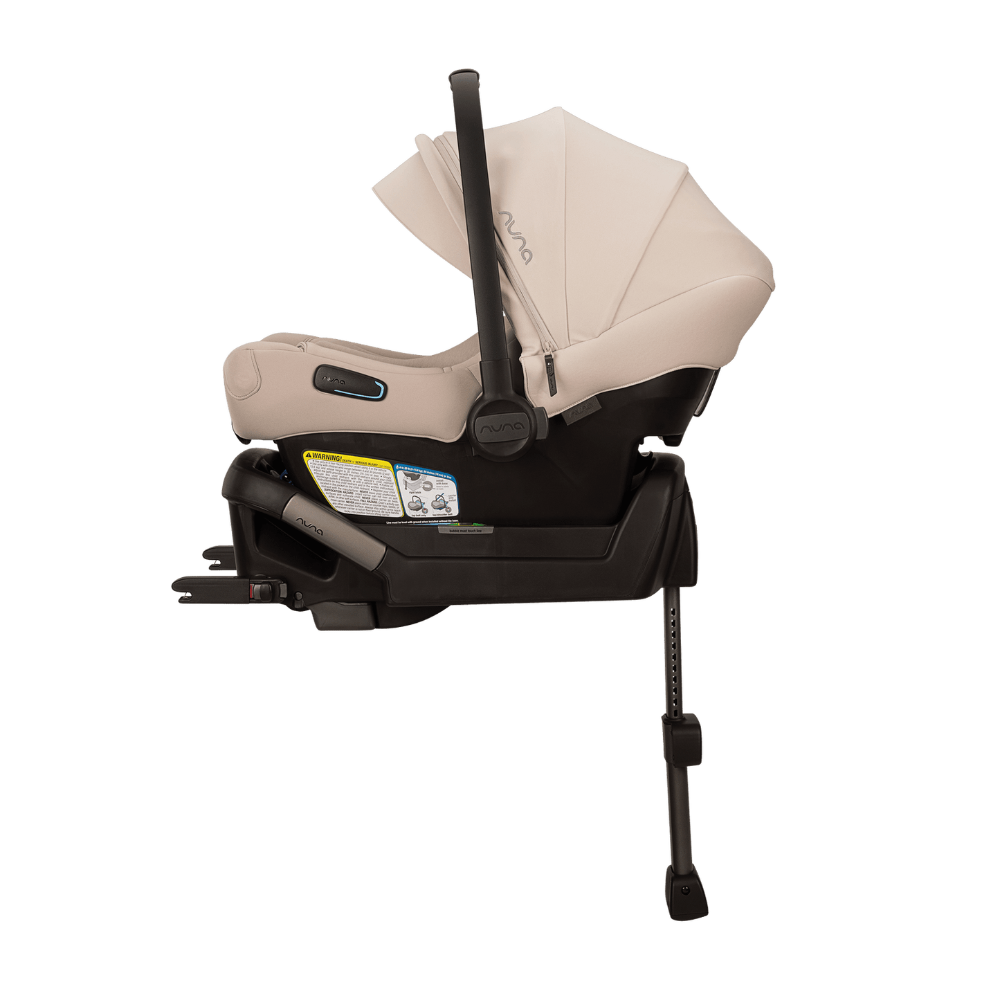 Nuna PIPA Aire Infant Car Seat + Pipa Series Base - Biscotti