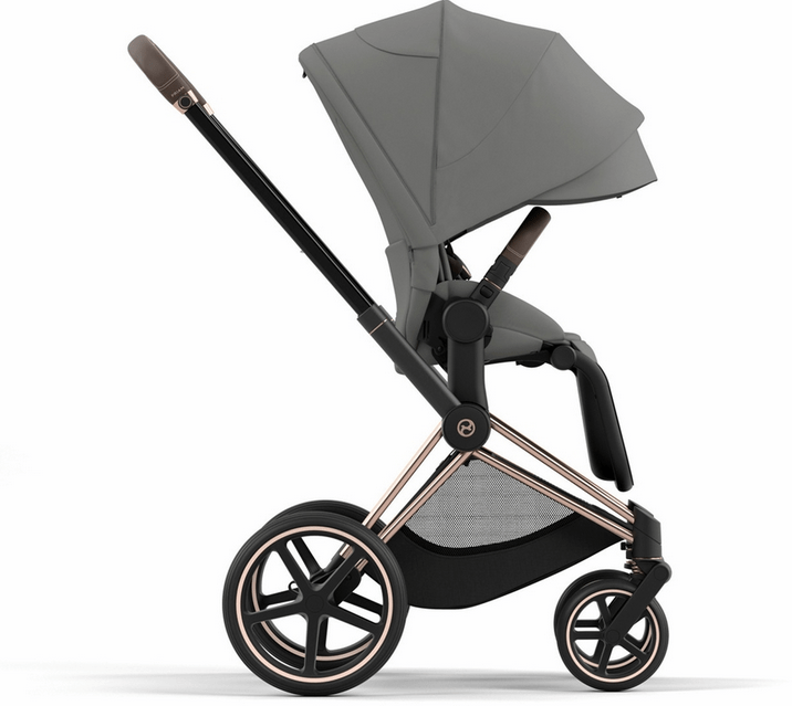 Cybex Priam 4 Stroller - Rose Gold / Brown / Soho Grey