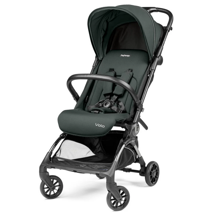 Peg Perego Volo Compact Stroller - Metal IP3100NA00BK01BK94