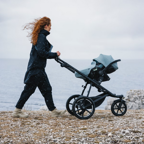 Thule Urban Glide 3 Stroller - Mist Green (New Magnetic Buckle)