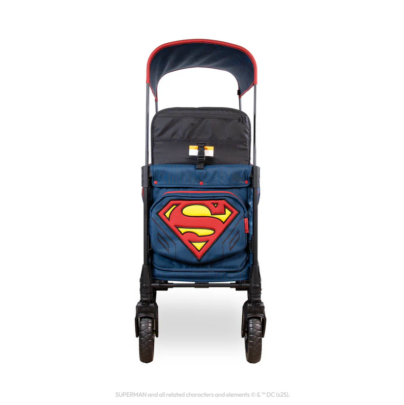 Wonderfold Superman Double Stroller Wagon (2 Seater)