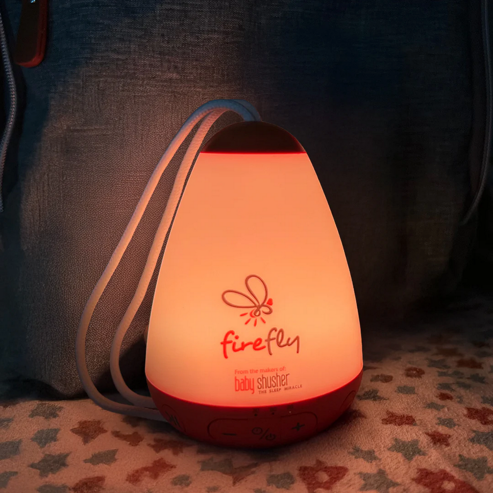 Shusher Firefly Rechargeable Baby Sleep Soother - Portable Sound Machine