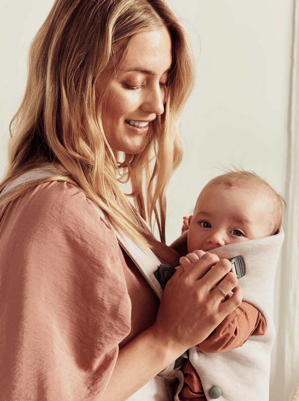 Baby Bjorn Baby Carrier Mini 3D Jersey- Light Beige