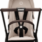Bugaboo Dragonfly Complete Lightweight Compact Stroller + Bassinet - Black / Desert Taupe / Desert Taupe - Traveling Tikes 