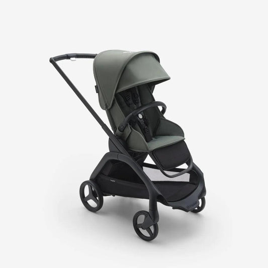 Bugaboo Dragonfly Complete Stroller - Black/Forest Green/Forest Green - Traveling Tikes 