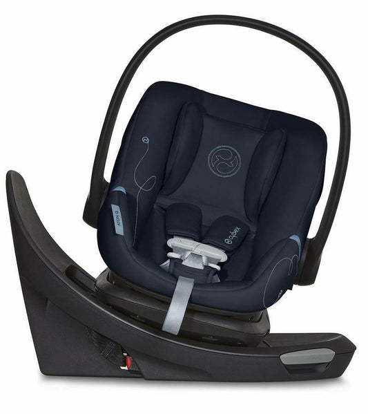 Cybex Aton G Swivel Infant Car Seat - Ocean Blue - Traveling Tikes 