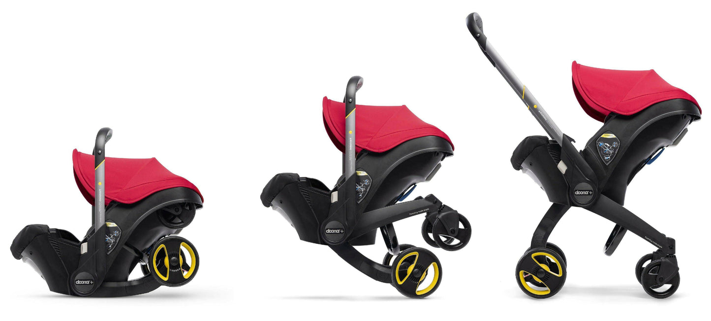 Doona+ Infant Car Seat & Stroller - Flame Red