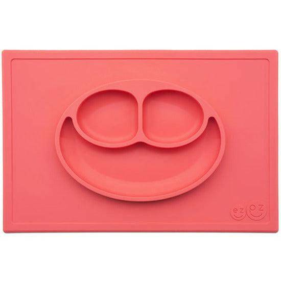EZPZ Happy Mat Placemat & Plate - Coral EZPZ-5078