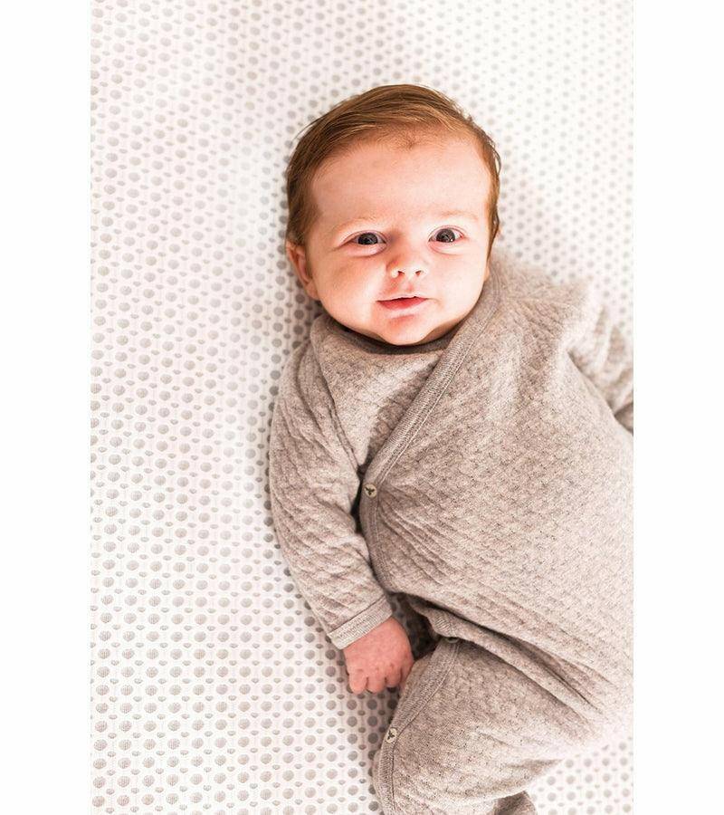 Lullaby Earth Breathe Safe 2-stage Crib Mattress - White