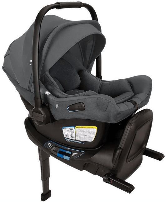 Nuna PIPA Aire RX Infant Car Seat + PIPA RELX Base with Load Leg - Ocean - Traveling Tikes 