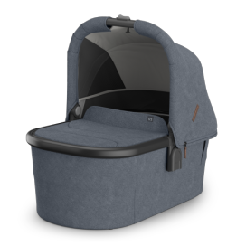 UPPAbaby Bassinet V3 - Julian - Dusty Blue Mélange | Carbon Frame 0903-BAS-NA-JUL