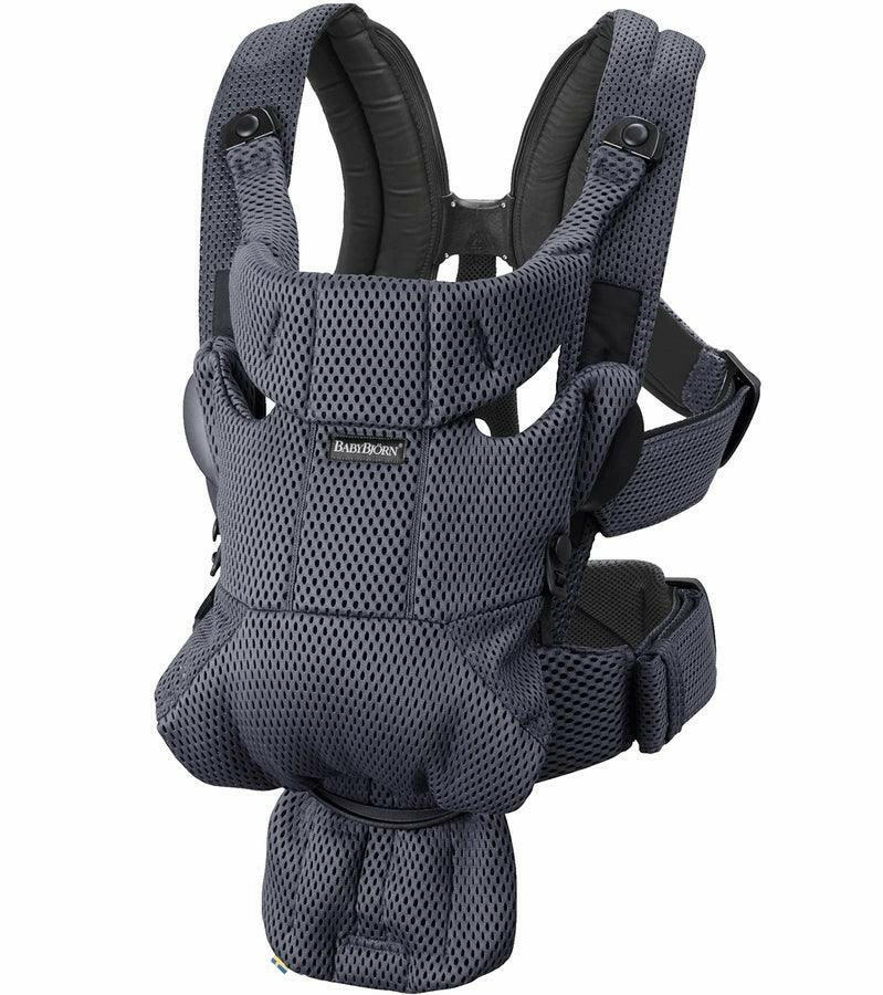 Baby Bjorn Baby Carrier Free 3D Mesh - Anthracite + Free Ship