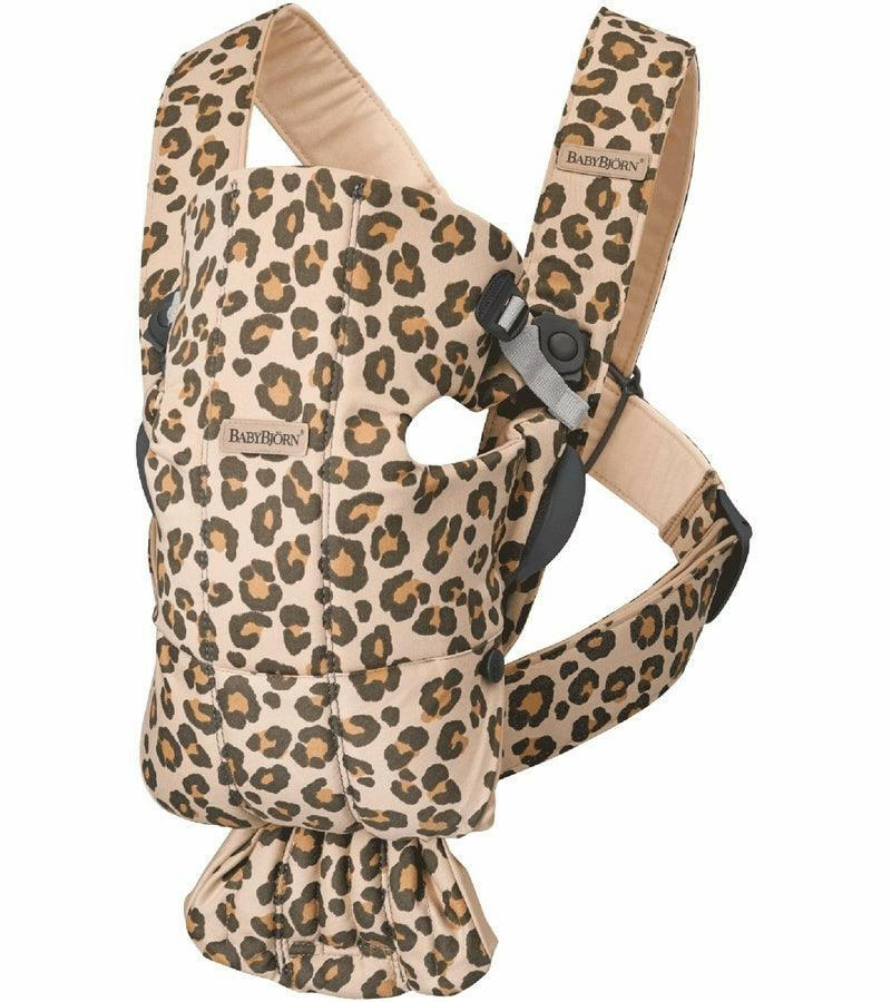 BabyBjorn Baby Carrier Mini, Cotton - Beige Leopard + Free Ship