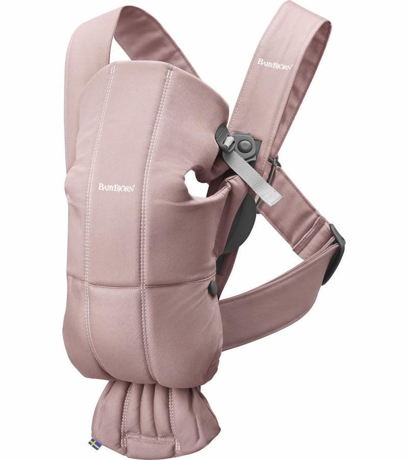 Baby Bjorn Baby Carrier Mini Cotton - Dusty Pink - Traveling Tikes 