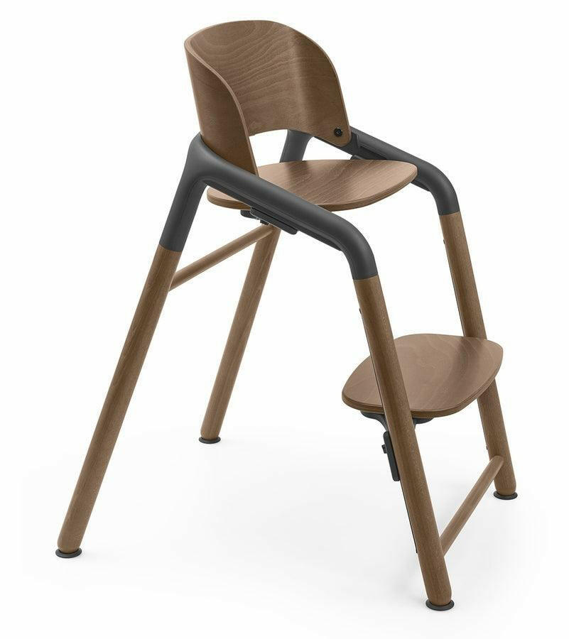 Bugaboo Giraffe Complete High Chair - Warm Wood / Grey - Traveling Tikes 