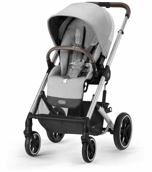 Cybex Balios S Lux 2 Stroller - Silver Frame / Lava Grey - Traveling Tikes 
