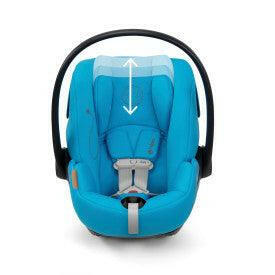 Cybex Cloud G Lux Comfort Extend Infant Car Seat - Beach Blue - Traveling Tikes 