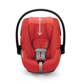 Cybex Cloud G Lux Comfort Extend Infant Car Seat - Hibiscus Red - Traveling Tikes 