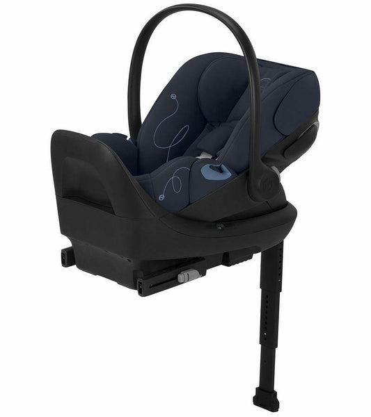 Cybex Cloud G Lux Comfort Extend Infant Car Seat - Ocean Blue - Traveling Tikes 