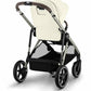 Cybex Gazelle S 2 Single-to-Double Stroller - Taupe Frame / Seashell Beige - Traveling Tikes 