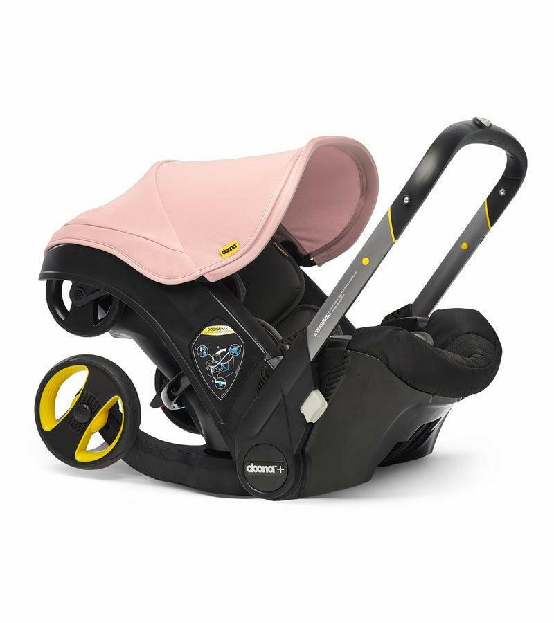 Doona+ Infant Car Seat & Stroller - Blush Pink - Traveling Tikes 