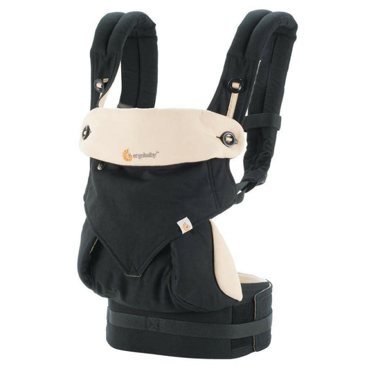 ErgoBaby 4 Position 360 Carrier-Black/Camel - Traveling Tikes 