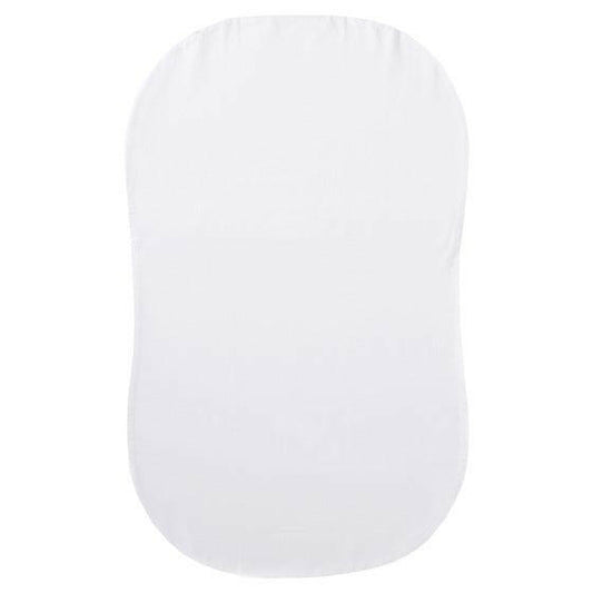Halo Bassinest Swivel Sleeper Fitted Sheet 100% Cotton White - Traveling Tikes 