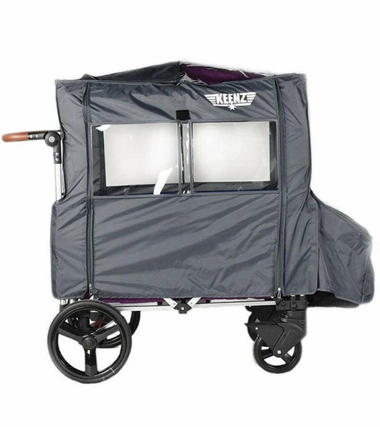 Keenz 7S All-Weather Cover - Grey - Traveling Tikes 