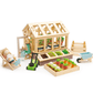 Tender Leaf Greenhouse and Garden Set - Traveling Tikes 
