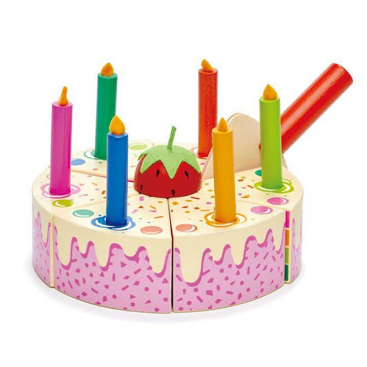 Tender Leaf Rainbow Birthday Cake - Traveling Tikes 
