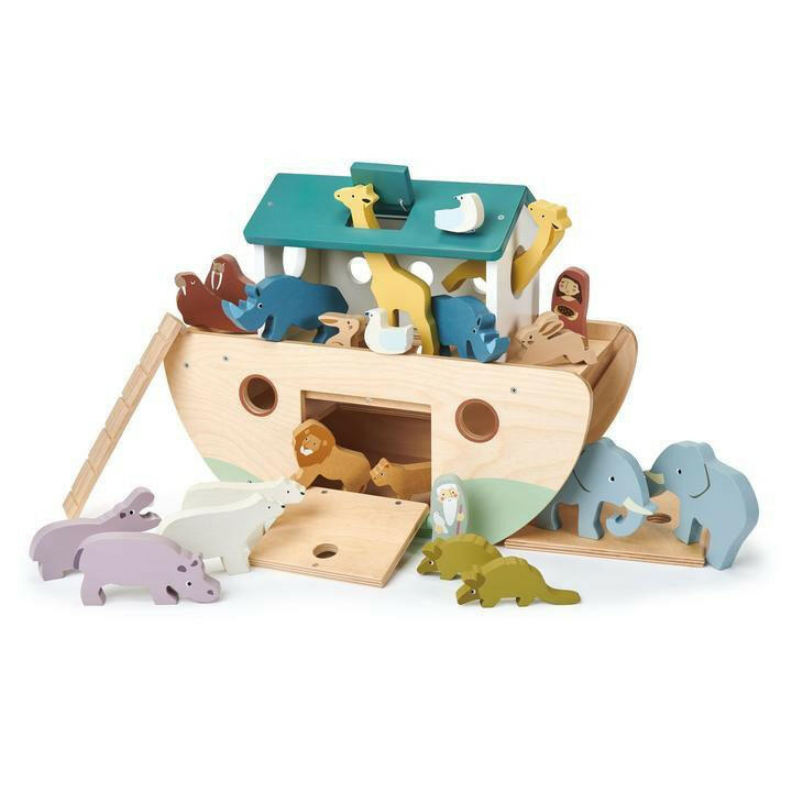 Tender Leaf Toys Noah’s Wooden Ark - Traveling Tikes 