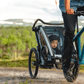 Thule Chariot Cross 2-Seat Multisport Bike Trailer Alaska Blue - Traveling Tikes 