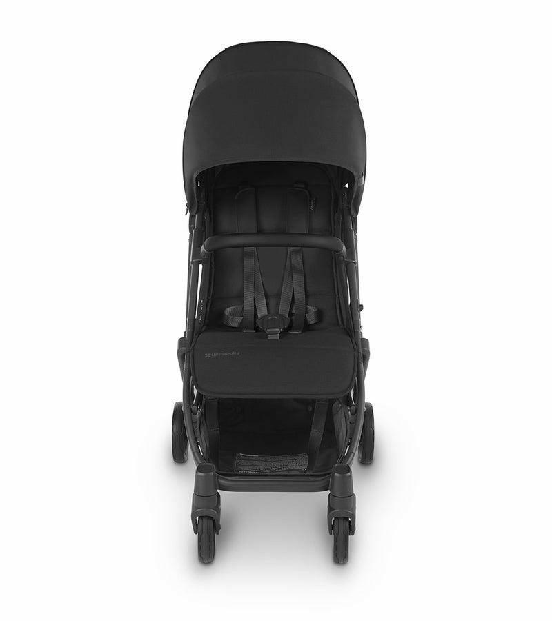UPPAbaby MINU V2 Compact Stroller - Jake (Charcoal / Carbon / Black Leather) - Traveling Tikes 