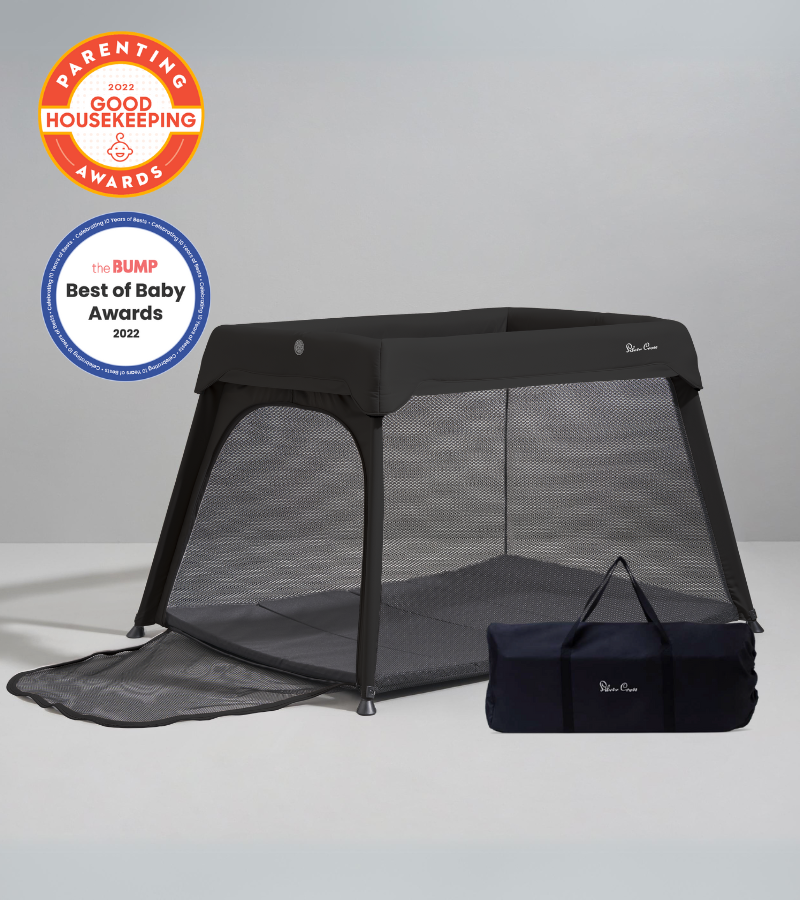 Silver Cross Sleep & Go Travel Crib - Carbon