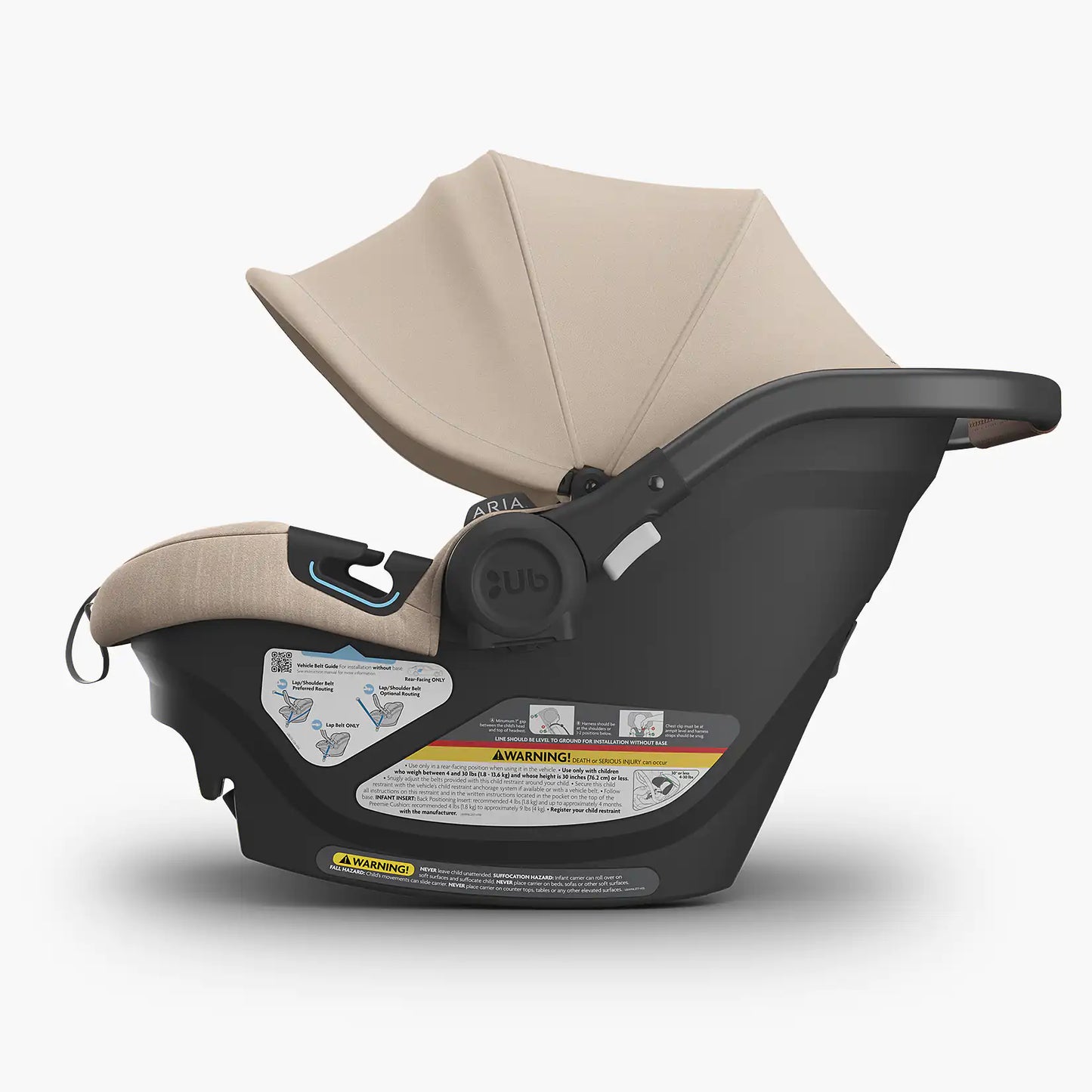 UPPAbaby Aria Infant Car Seat - Oat Melange