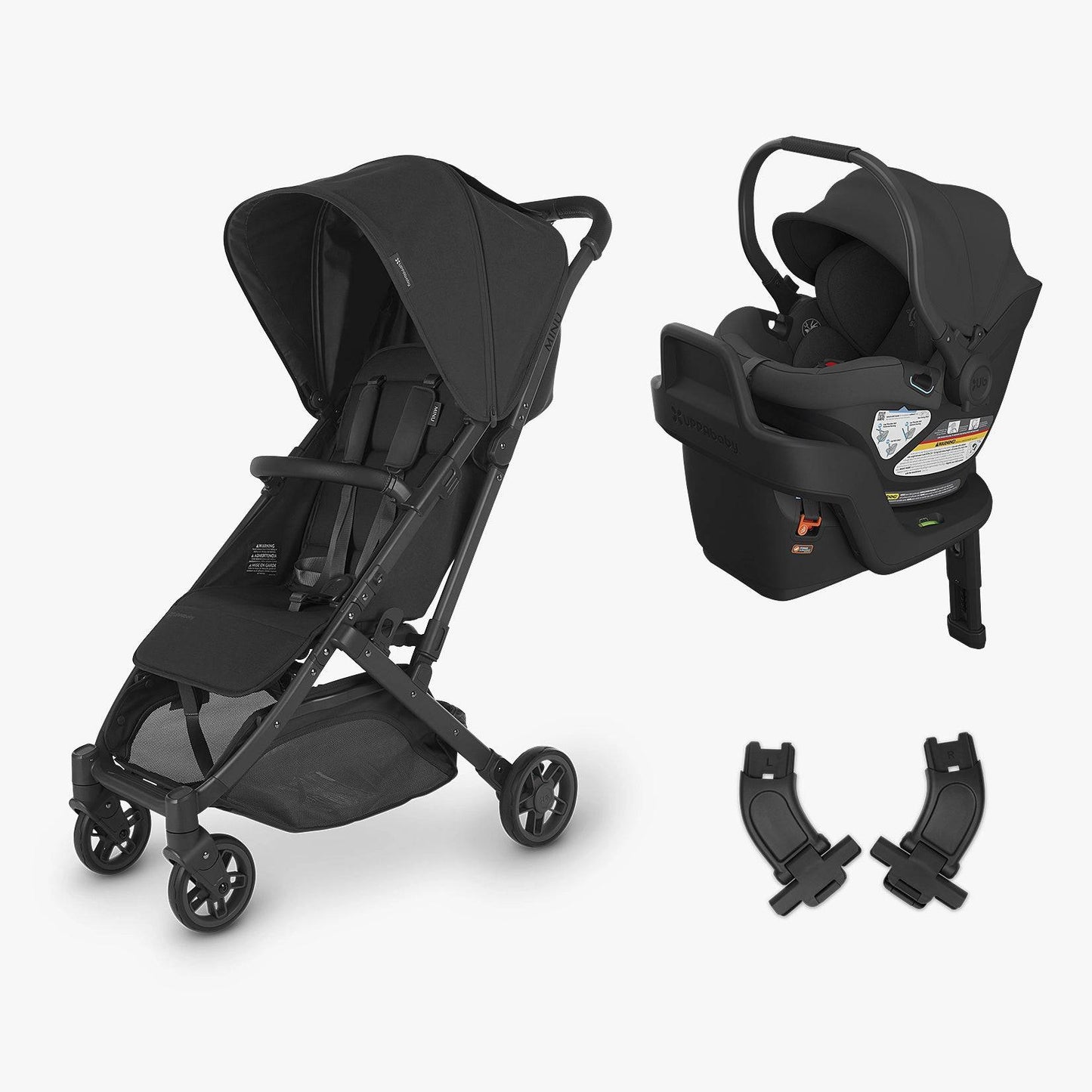 UPPAbaby Minu V2 + Aria Travel System - Jake - Traveling Tikes 