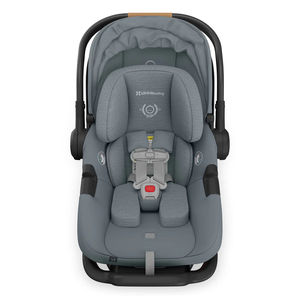 UPPAbaby Aria V2 Lightweight Infant Car Seat - Callum / Dillan (Stone Blue)