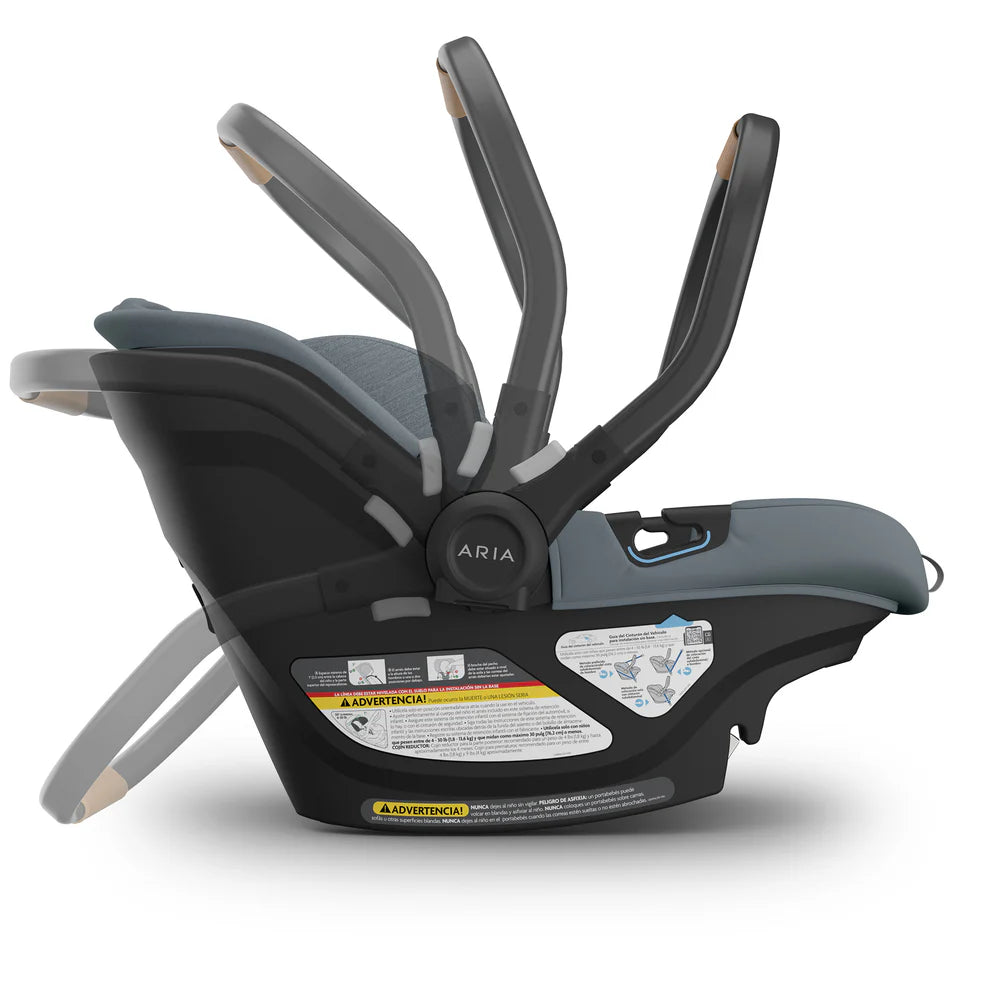 UPPAbaby Aria V2 Lightweight Infant Car Seat - Callum / Dillan (Stone Blue)