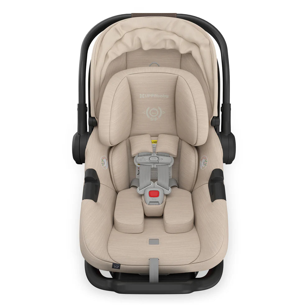 UPPAbaby Aria V2 Lightweight Infant Car Seat - Declan (Oat Melange)