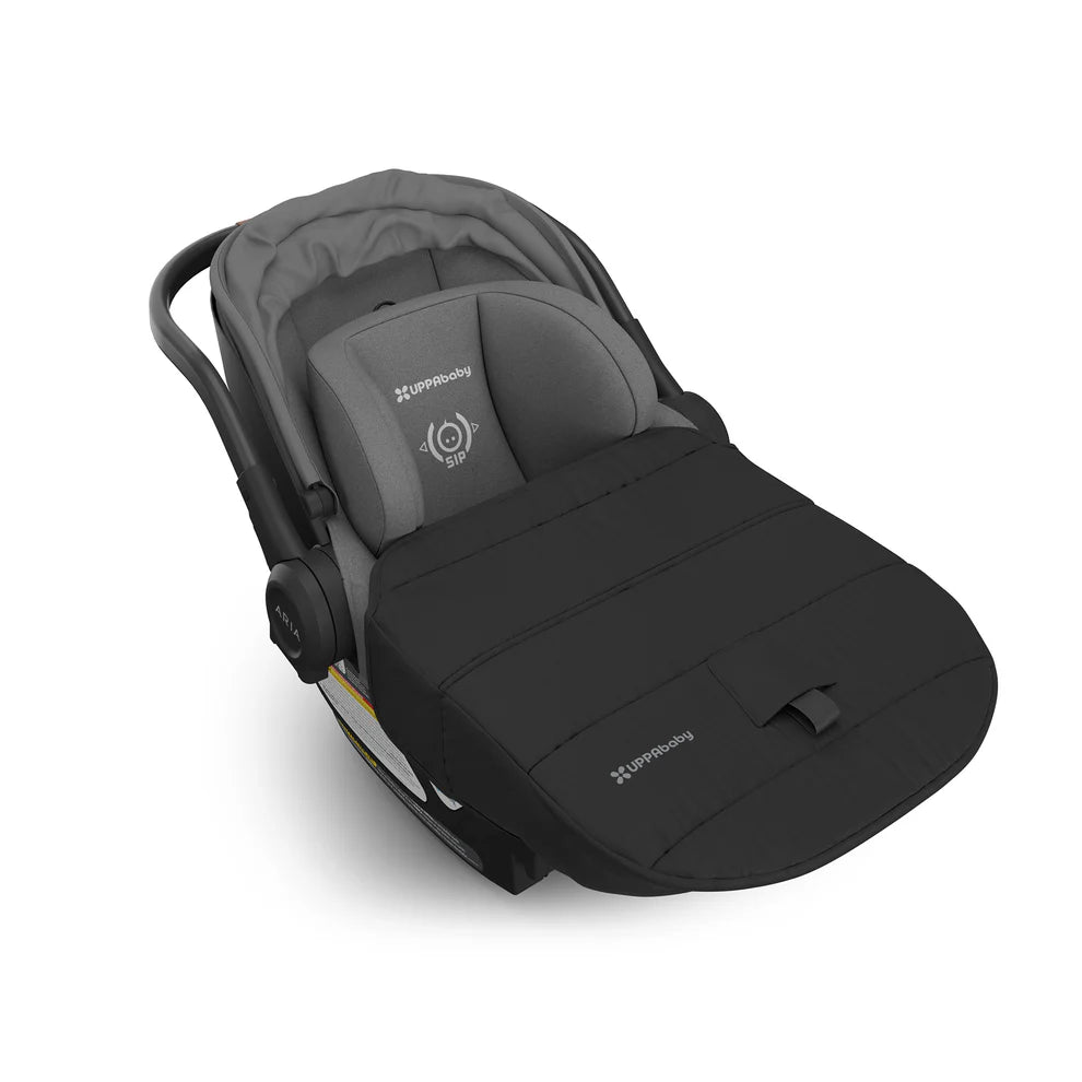 UPPAbaby Aria V2 Lightweight Infant Car Seat - Greyson (Charcoal Melange)
