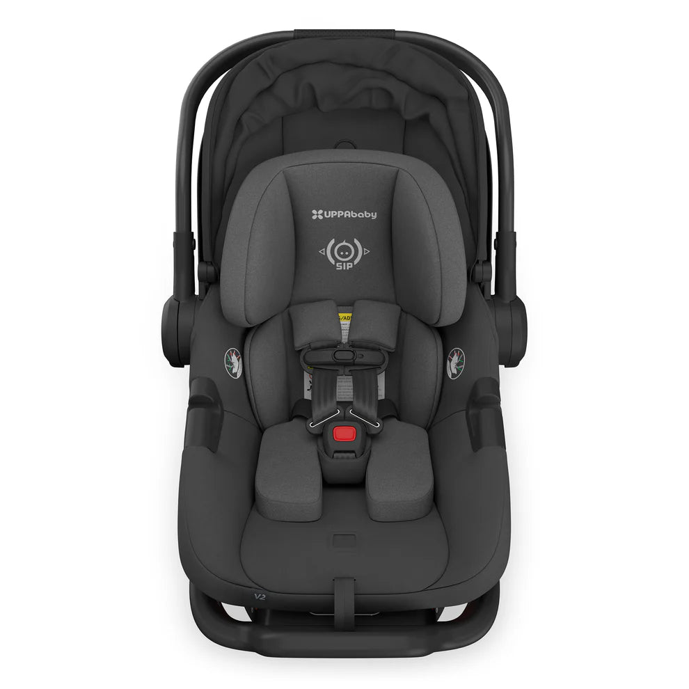 UPPAbaby Aria V2 Lightweight Infant Car Seat - Jake (Charcoal)