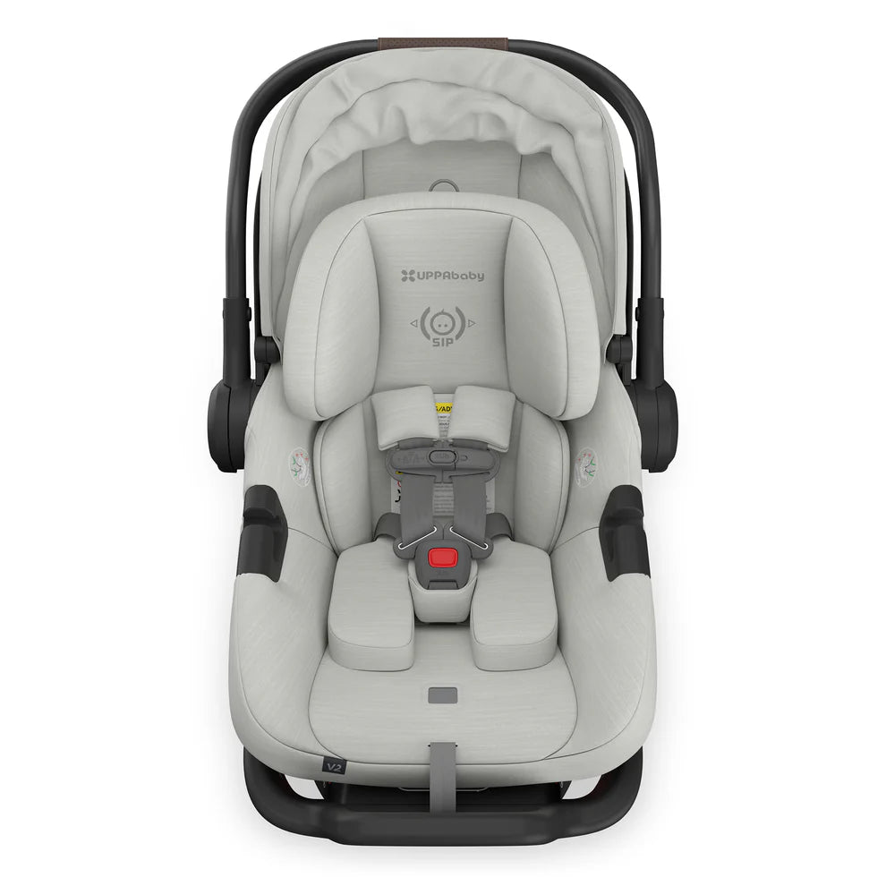 UPPAbaby Aria V2 Lightweight Infant Car Seat - Savannah (Pearl Gray Melange)