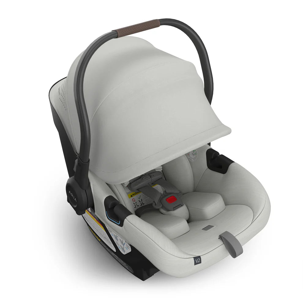 UPPAbaby Aria V2 Lightweight Infant Car Seat - Savannah (Pearl Gray Melange)