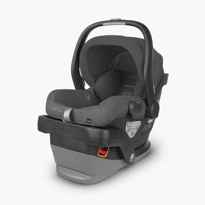 UPPAbaby MESA V2 Infant Car Seat - Greyson (Charcoal Melange Merino Wool) 1002-MSA-US-ALC