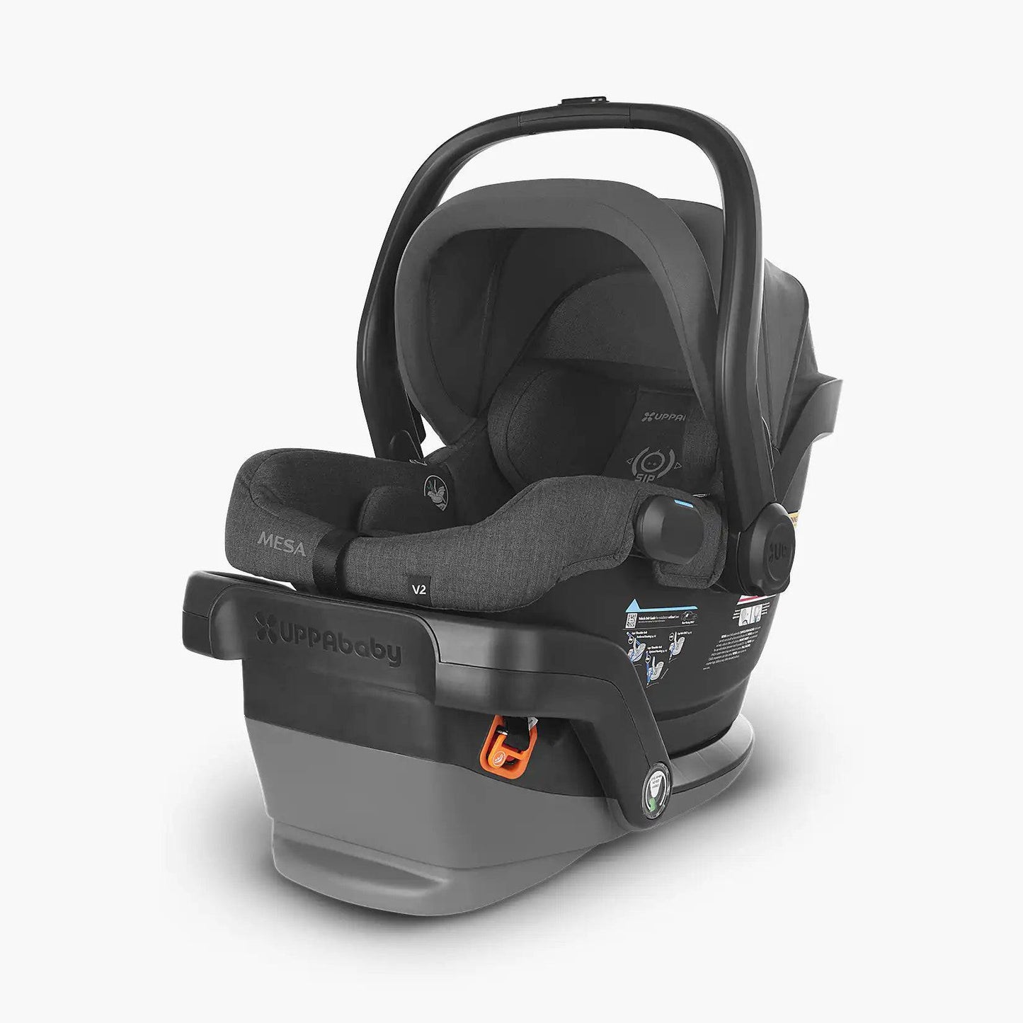 UPPAbaby MESA V2 Infant Car Seat - Greyson (Charcoal Melange Merino Wool)