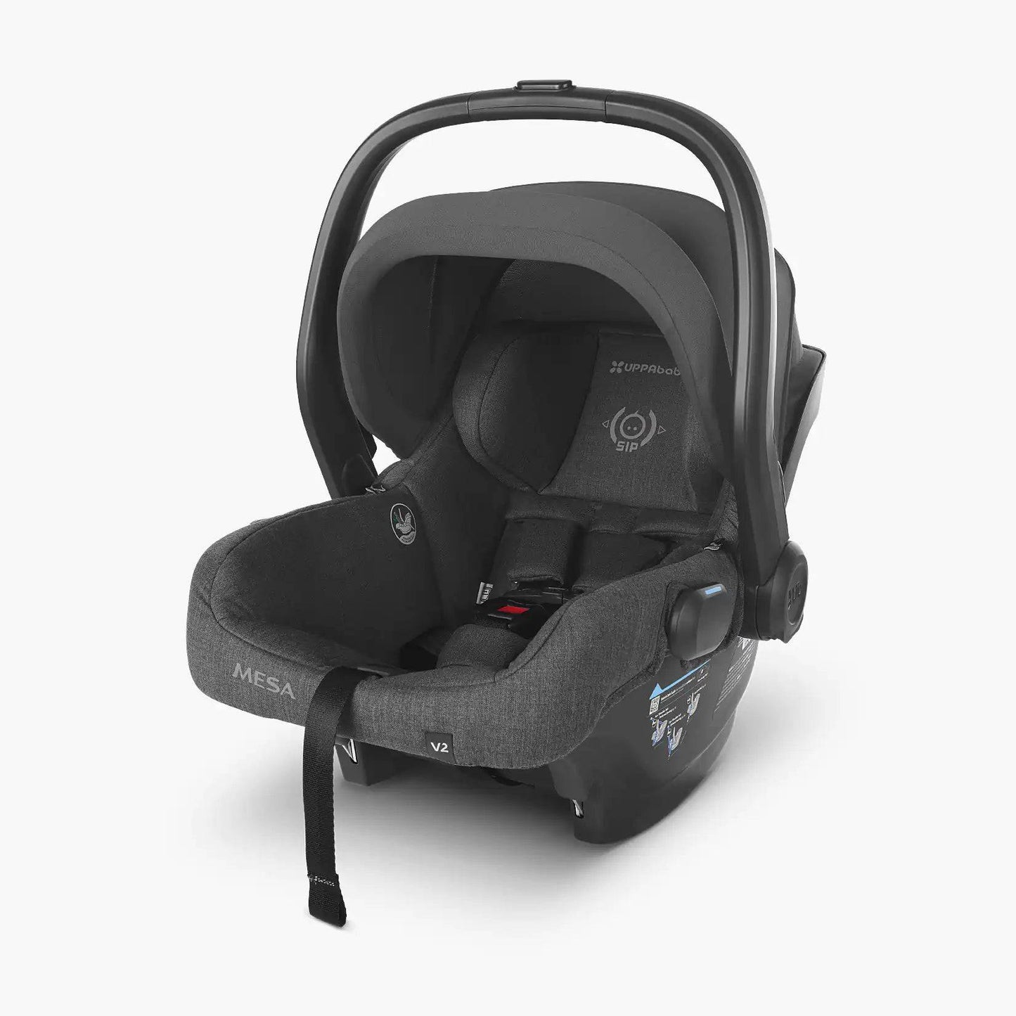 UPPAbaby MESA V2 Infant Car Seat - Greyson (Charcoal Melange Merino Wool)