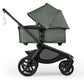 Bugaboo Kangaroo Complete + Turtle Air Shield By Nuna Travel System Bundle - Black / Forest Green / Forest Green / Black