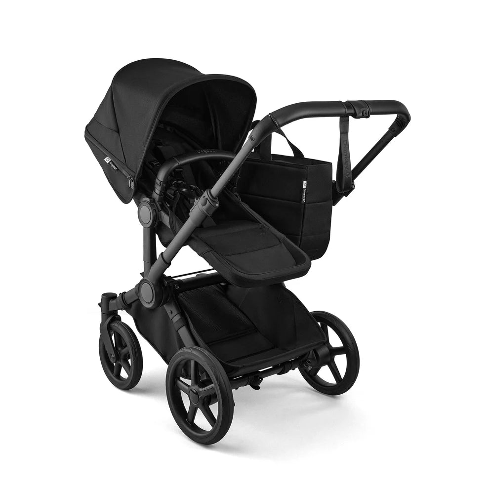 Bugaboo Donkey 6 Twin Complete Stroller Bundle - Black / Heritage Black / Heritage Black