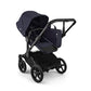Bugaboo Donkey 6 Twin Complete Stroller Bundle - Black / Deep Indigo / Deep Indigo